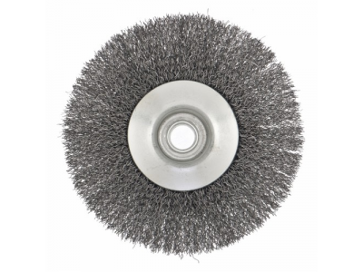 Щетка для УШМ, 125 мм, М14, "тарелка", витая проволока СИБРТЕХ от СИБРТЕХ Щетка для УШМ, 125 мм, М14, "тарелка", витая проволока СИБРТЕХ