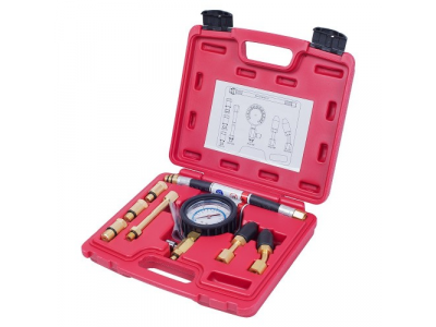 Компрессометр бензиновый, 0-21 атм, кейс, 8 предметов, МАСТАК от МАСТАК Компрессометр бензиновый, 0-21 атм, кейс, 8 предметов, МАСТАК