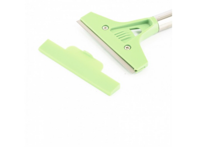 Скребок, фиксированное лезвие 100 мм, металлич. обрезиненная ручка, 500 мм Сибртех