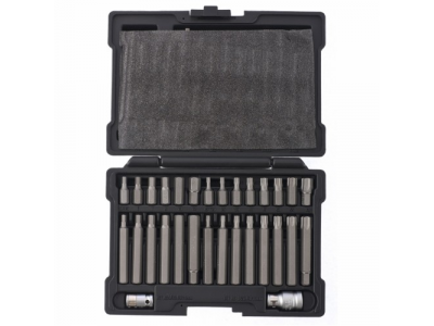 Набор бит HEX, TORX, SPLINE, хвостовик-шестигранник 1/2",CrV, 42шт.// STELS от STELS Набор бит HEX, TORX, SPLINE, хвостовик-шестигранник 1/2",CrV, 42шт.// STELS
