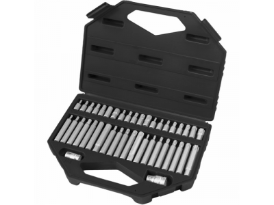 Набор бит HEX, TORX, SPLINE, хвостовик-шестигранник 1/2",CrV, 42шт.// STELS от STELS Набор бит HEX, TORX, SPLINE, хвостовик-шестигранник 1/2",CrV, 42шт.// STELS