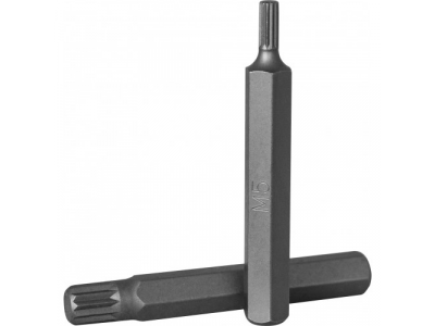 Вставка-бита 10 мм DR x 75 мм SPLINE M 6, Ombra 571706