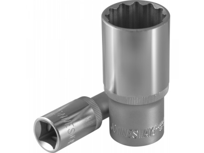 Головка торцевая глубокая 12-гранная 1/2"DR 32 мм., S04HD4732 JONNESWAY