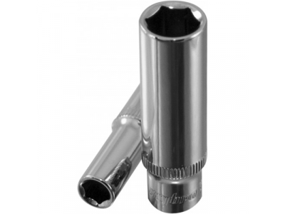 Головка торцевая глубокая 1/4"DR 8 мм, Ombra 114108