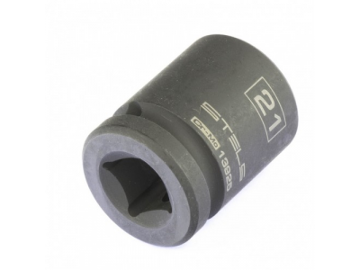 Головка ударная шестигранная, 21 мм, 1/2, CrMo Stels