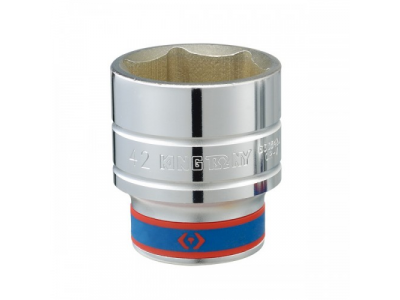 Головка торцевая стандартная шестигранная 3/4", 34 мм, KING TONY