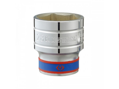 Головка торцевая стандартная шестигранная 1/2", 30 мм, KING TONY