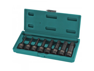 Набор шестигранных ударных головок 1/2DR