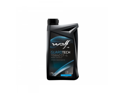 Моторное масло WOLF GUARDTECH 15W40 CF-4 1L