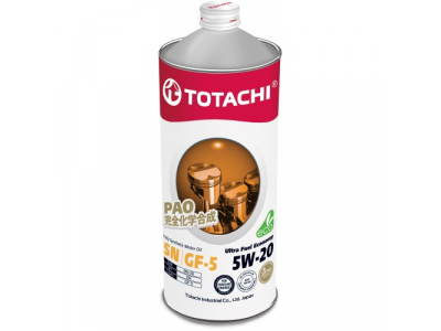 Масло моторное TOTACHI Ultra Fuel SN Синтетика 5W20 1л от TOTACHI Масло моторное TOTACHI Ultra Fuel SN Синтетика 5W20 1л