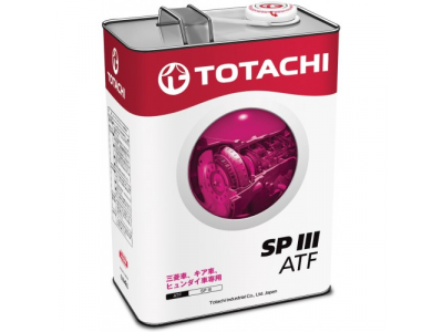 Жидкость для АКПП TOTACHI ATF SPIII синт. 4л