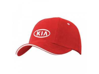 Бейсболка Kia, красная, артикул R8480AC024K от KIA Бейсболка Kia, красная, артикул R8480AC024K