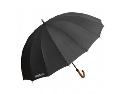 Зонт-трость Nissan Stick Umbrella, Extra Strong, Black от NISSAN Зонт-трость Nissan Stick Umbrella, Extra Strong, Black