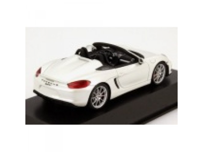 Модель автомобиля Porsche Boxter Spyder, Carrara White, артикул WAP0202120F