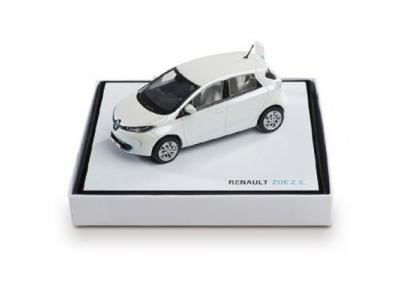 Модель автомобиля Renault Zoe Z.E. 1/43 White, артикул 7711573704