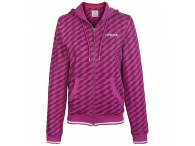 Женская толстовка Toyota Ladies Hoody, Weekend, Lilac, артикул TMSUV2L02S00