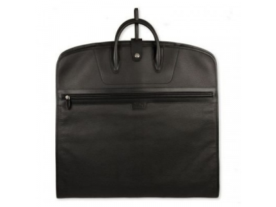 Кожаный портплед для перевозки костюма Jaguar Leather Suit Carrier, Black от JAGUAR Кожаный портплед для перевозки костюма Jaguar Leather Suit Carrier, Black