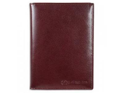 Обложка для авто-документов и паспорта Lexus, brown, артикул OT1100328L