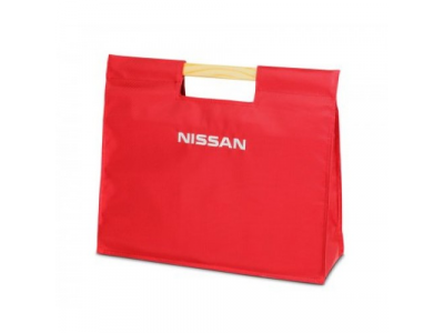 Сумка с деревянными ручками Nissan Shoping Bag, Red, артикул 99C14424CB от NISSAN Сумка с деревянными ручками Nissan Shoping Bag, Red, артикул 99C14424CB