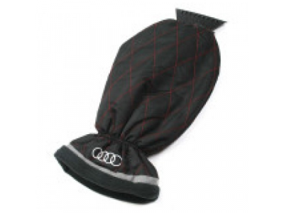 Скребок с перчаткой Audi Ice Scraper with Glove, Red/Black