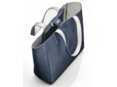 Сумка для покупок Mercedes-Benz Shopper, Blue / Silver-coloured от Mercedes Сумка для покупок Mercedes-Benz Shopper, Blue / Silver-coloured