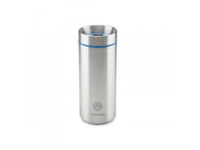 Термокружка Volkswagen Thermo Mug, Silver/Blue от VAG Термокружка Volkswagen Thermo Mug, Silver/Blue