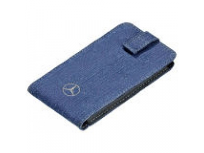 Чехол для смартфона Mercedes-Benz Smartphone Sleeve Trucker, Jeans Blue от Mercedes Чехол для смартфона Mercedes-Benz Smartphone Sleeve Trucker, Jeans Blue