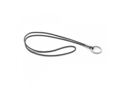 Шнурок Volkswagen Golf 7 Golf Leather Lanyard, Anthracite от VAG Шнурок Volkswagen Golf 7 Golf Leather Lanyard, Anthracite