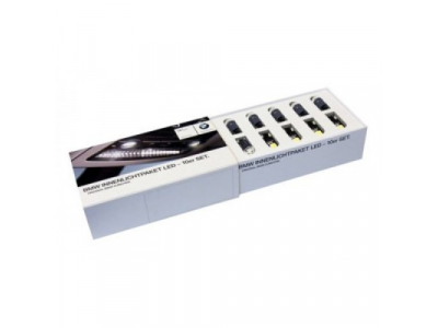 Светодиодная подсветка салона BMW, 10 светодиодных модулей, артикул 63122212788 от BMW Светодиодная подсветка салона BMW, 10 светодиодных модулей, артикул 63122212788