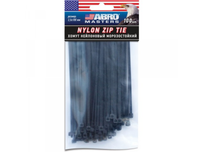 Хомут нейлоновый морозостойкий (7,2 мм х 350 мм х 100 шт)