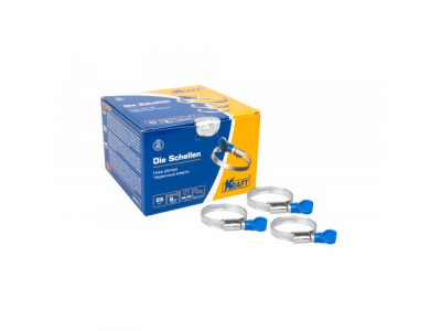 Хомут с ключом 30-45 мм OBERKRAFT