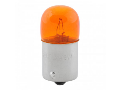 Лампа накаливания RY5W 24v5w (BA15s) yellow