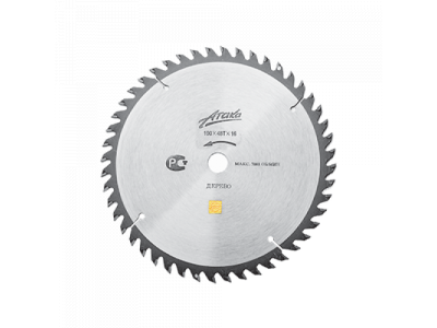 Пильный диск по дереву профи Атака 160*48T*16 от АТАКА Пильный диск по дереву профи Атака 160*48T*16